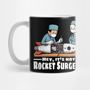 It's Not Rocket Surgery - Dark Mug